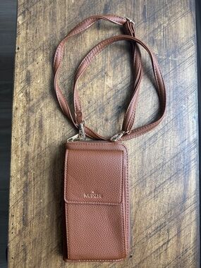Kedzie eclipse crossbody bag chestnut NWOT